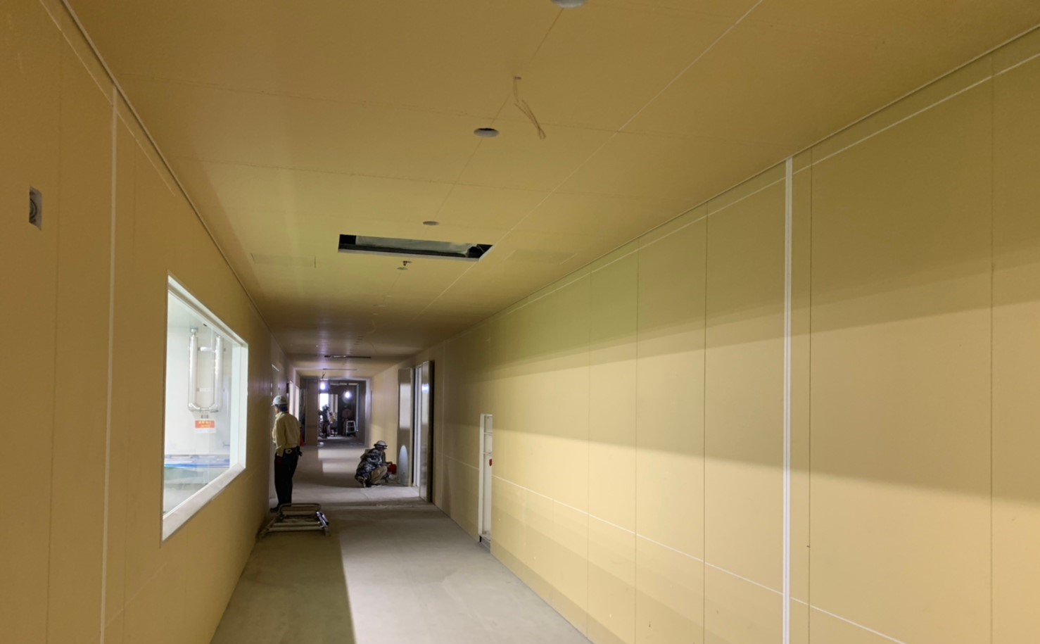 ボード貼り工事